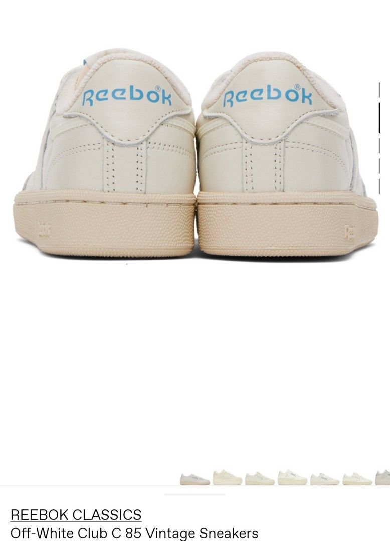 Reebok club c 85 vintage off white sale