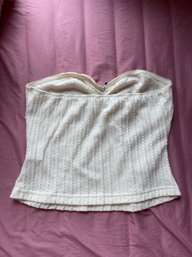 Pale yellow tube online top