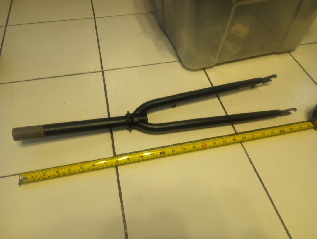 Rigid Fork Chromoly Steel NonTapered 29er 700c Disc Brake Betta