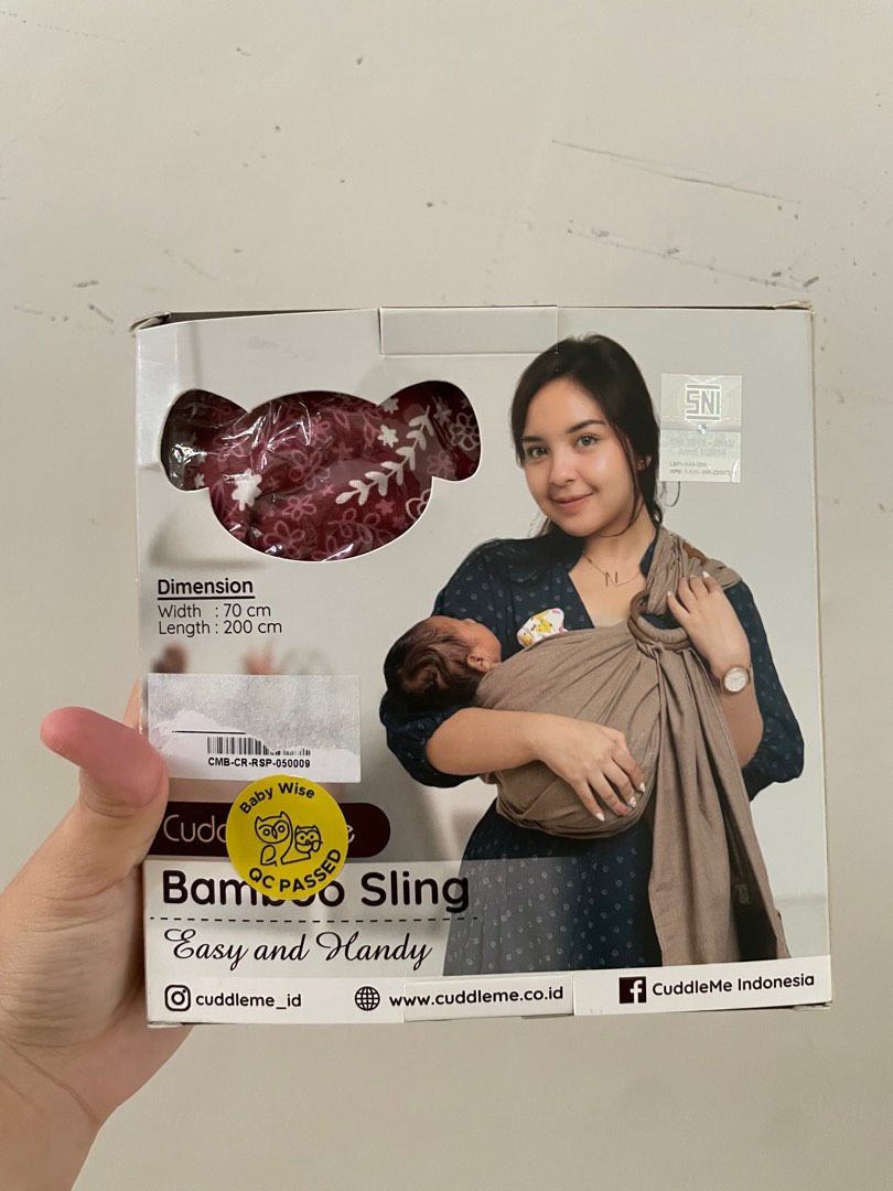 Review ring sling cuddle me online
