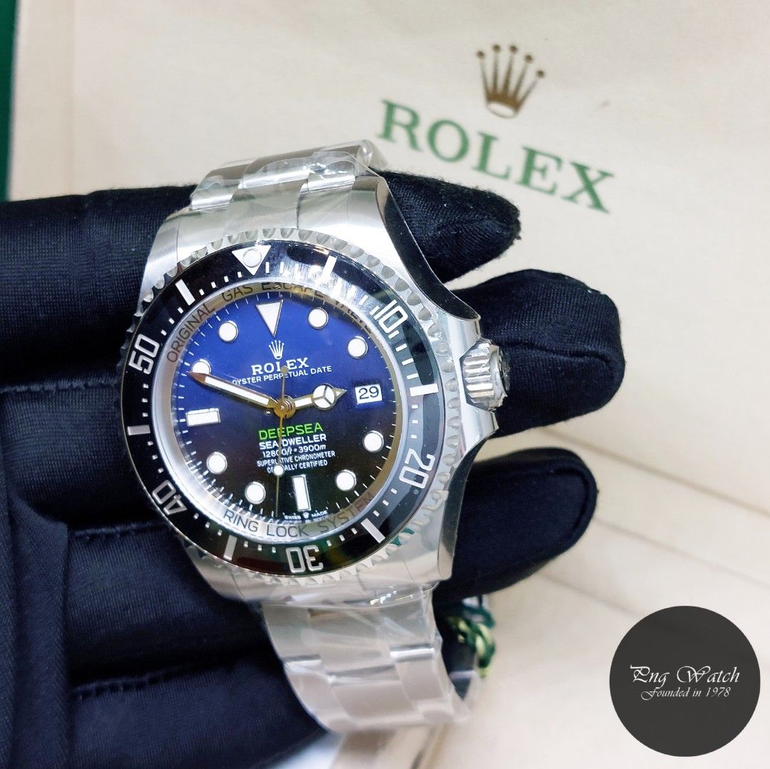 Rolex 44mm Oyster Perpetual Ceramic Bezel Sea Dweller DEEPSEA Blue REF 136660 2023 2