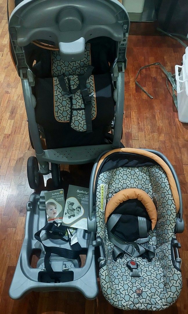 Safety first car seat and online stroller set