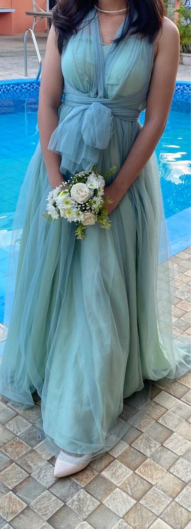 Sage sales infinity dress