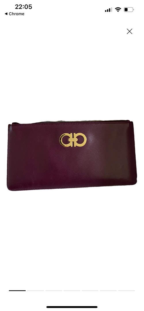 Women's Gancini Clutch by Salvatore Ferragamo | Coltorti Boutique