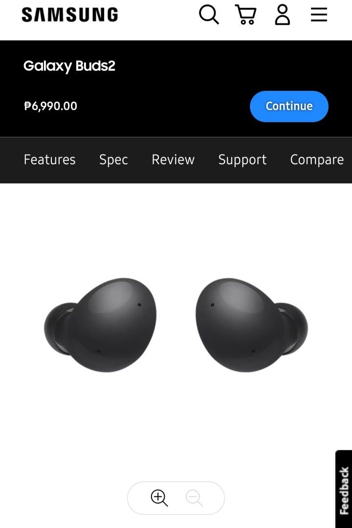 Samsung Galaxy Buds 2 (Category: Earphones) located in Mandaluyong City. Submitted by filmstrips (Listing ID 1270554050, Image 3). Description: Sealed and Brand new.