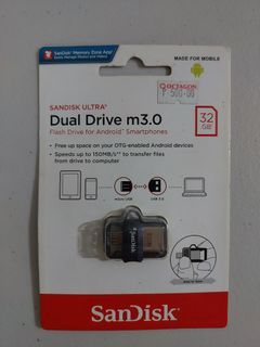 SANDISK Ultra Dual USB Drive M3.0 OTG 32GB 150MB/S