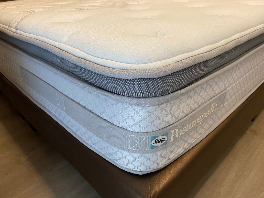 Sealy titanium 2025 plush pillowtop mattress
