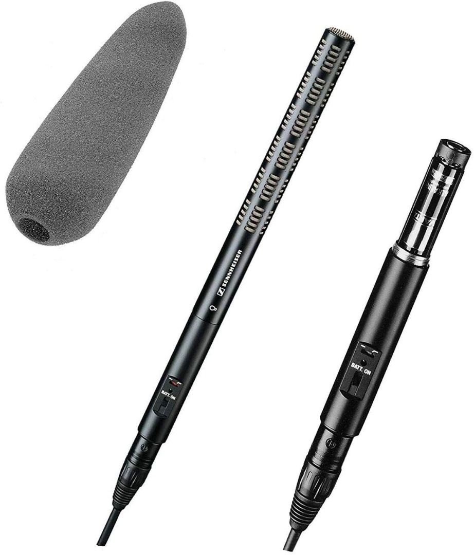 SENNHEISER ME66 SHOTGUN MICROPHONE WITH K6 POWER MODULE KIT FOR SALE