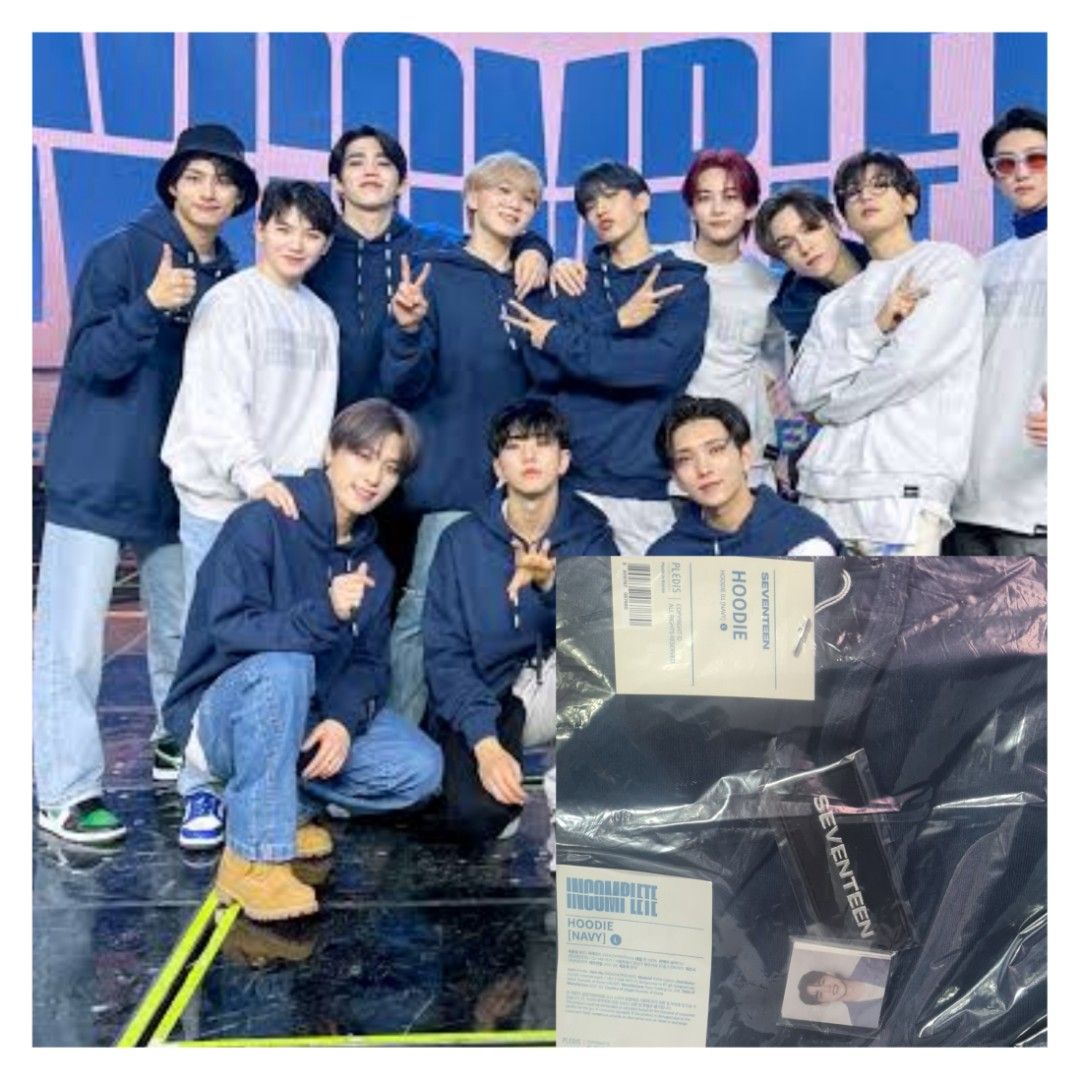 SEVENTEEN セブチ INCOMPLETE パーカー SEVENTEEN セブチ INCOMPLETE