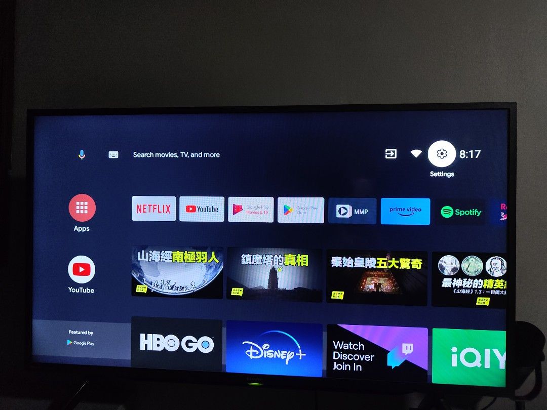 How to get hbo go on sharp smart tv outlet