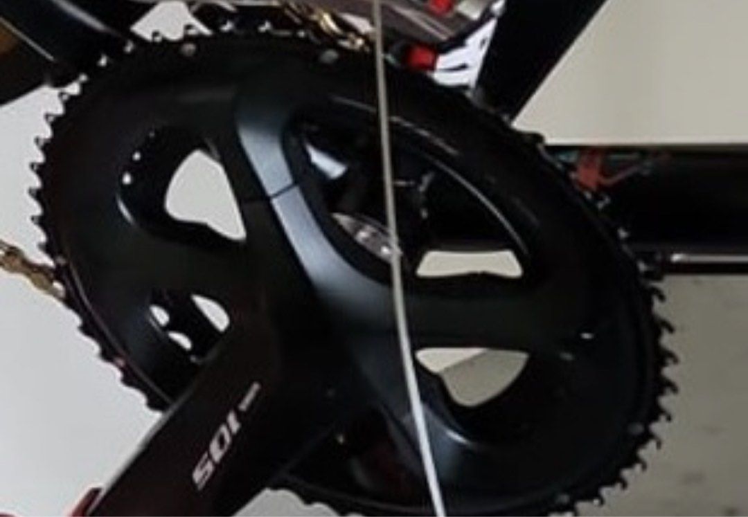 Shimano 105 Kurbelgarnitur 46/36 172.5mm - Hollowtech II 11-fach Schwarz