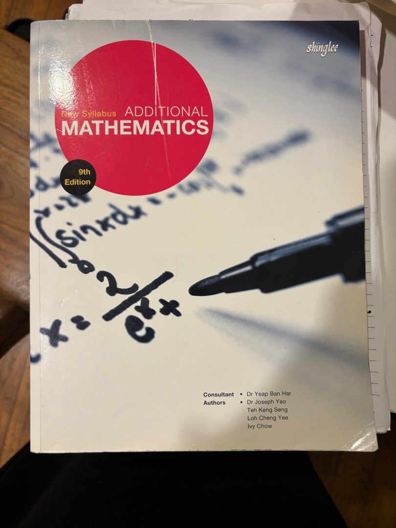 Shingled new syllabus additional maths, Hobbies & Toys, Books ...