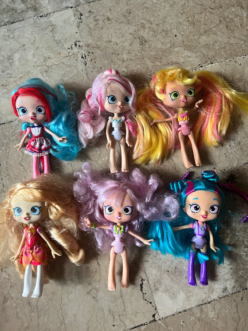Shopkins Dolls Bundle Hobbies Toys Toys Games on Carousell