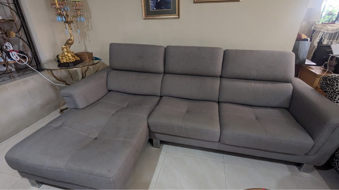 Sofa (FREE with Terms and Conditions), Furniture & Home Living, Furniture, Sofas on Carousell
