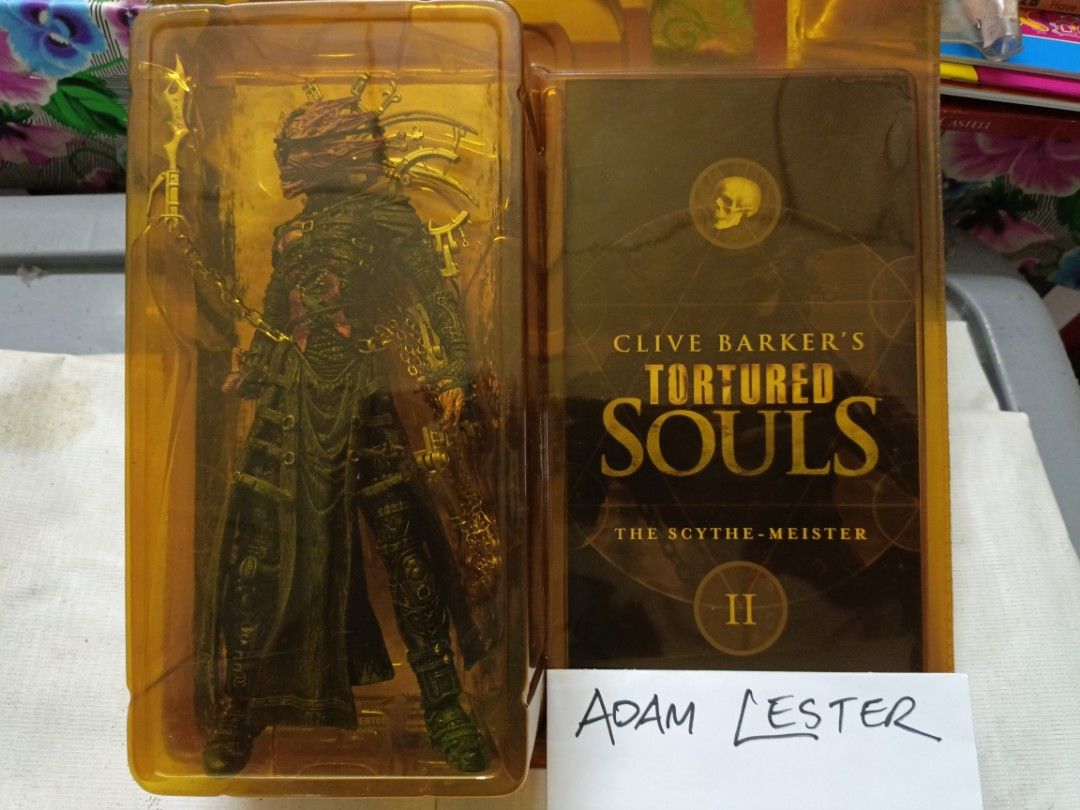 Spawn (Category: Toys & Games) located in Bukit Mertajam. Submitted by kyrioscity (Listing ID 1270573613, Image 3). Description: Tortured Souls series 1 set of 3 A: 1. Agonistes 2. The Scythe - Meister 3. Mongroid MISB - box turned yellowish Delivery add RM 8 for Semenanjung add RM 12 for Borneo.