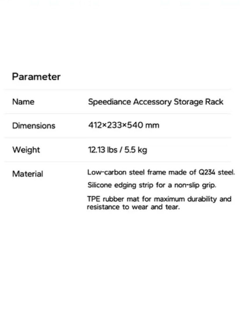 Speediance Accessories Organiser, Sports Equipment, Exercise & Fitness ...