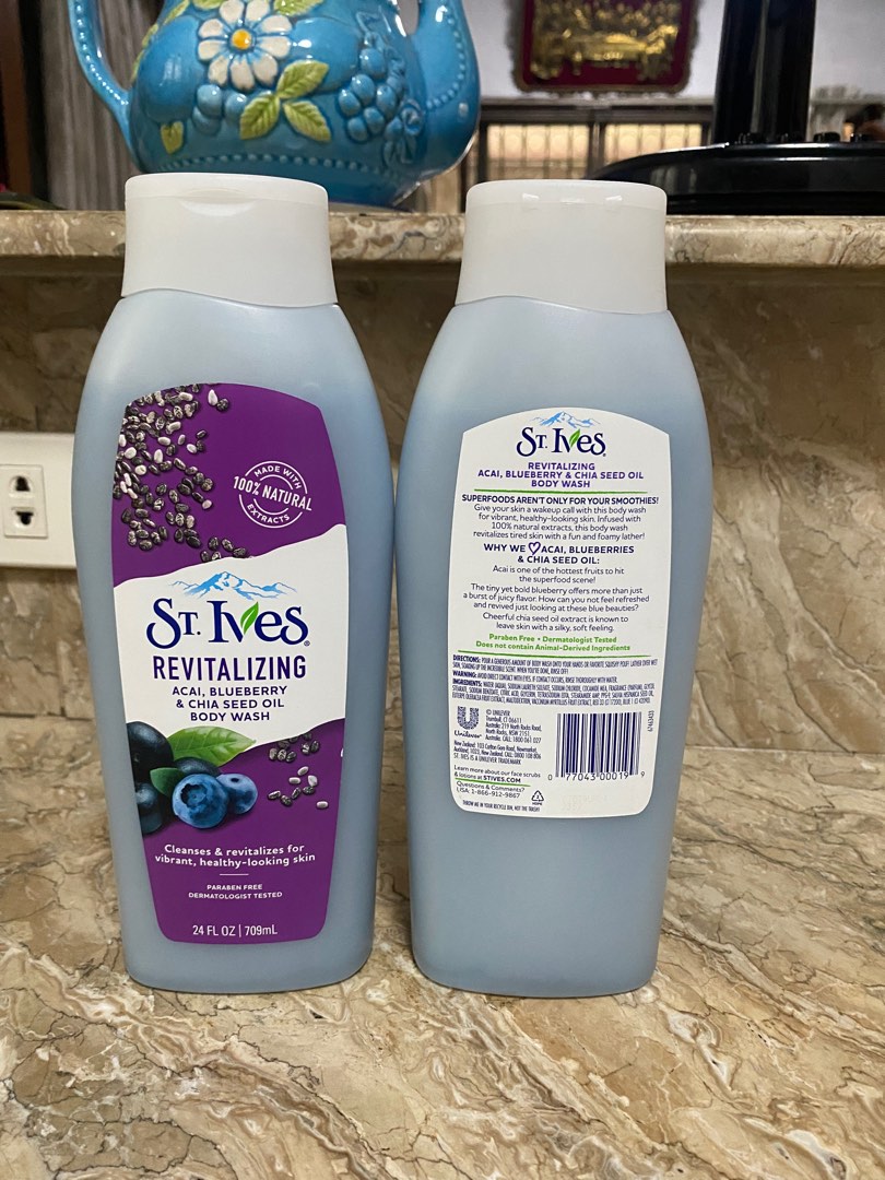 St Ives Body wash 709mL, Beauty & Personal Care, Bath & Body, Bath on