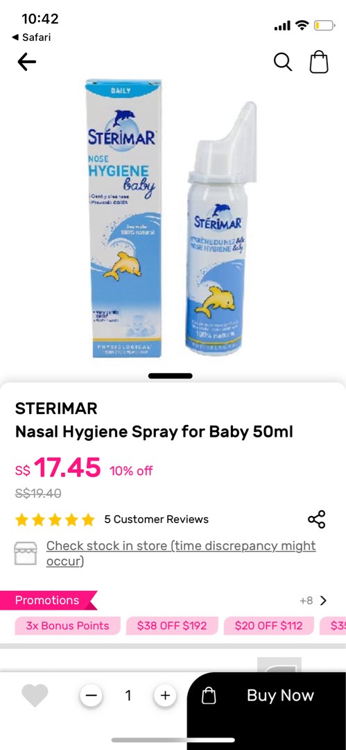 Sterimar nasal 2024 aspirator