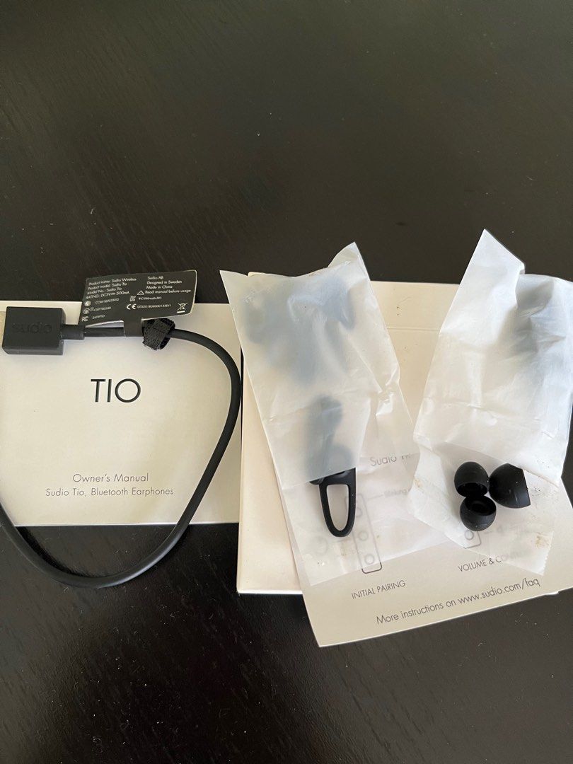 Sudio tio sales bluetooth earphones