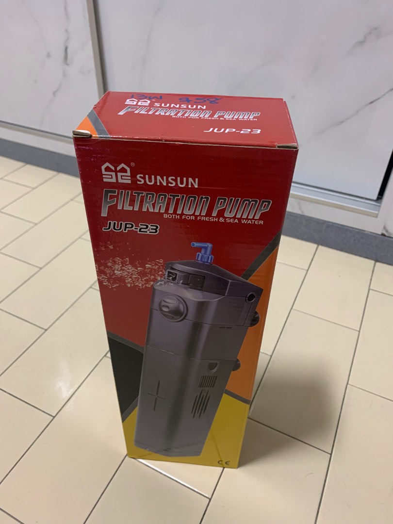 Sunsun JUP 23 UV filter pump, Pet Supplies, Homes & Other Pet ...