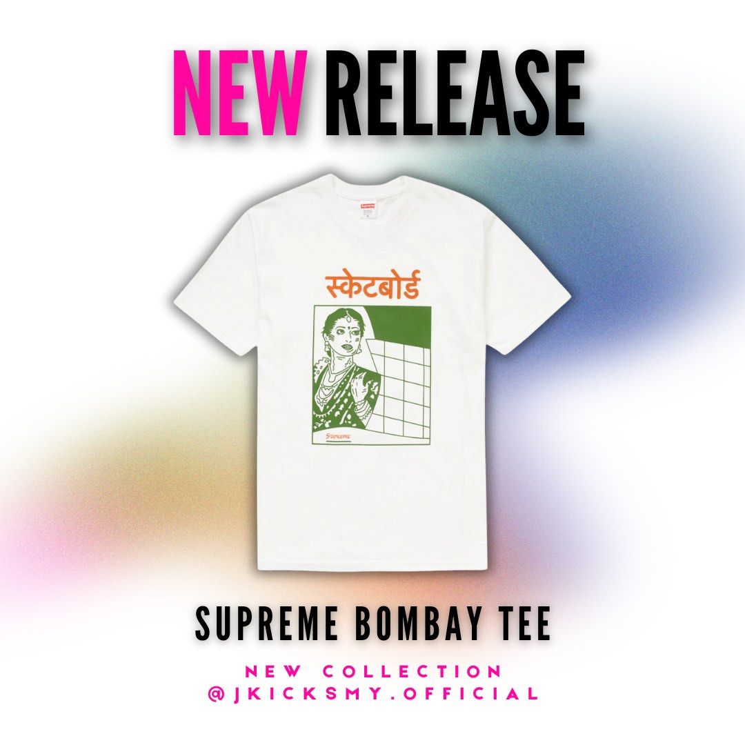 特売日Supreme Bombay Tee L Tシャツ/カットソー(半袖/袖なし)