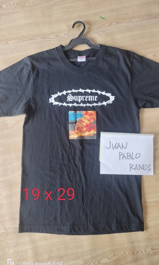 Supreme burning monk tee clearance