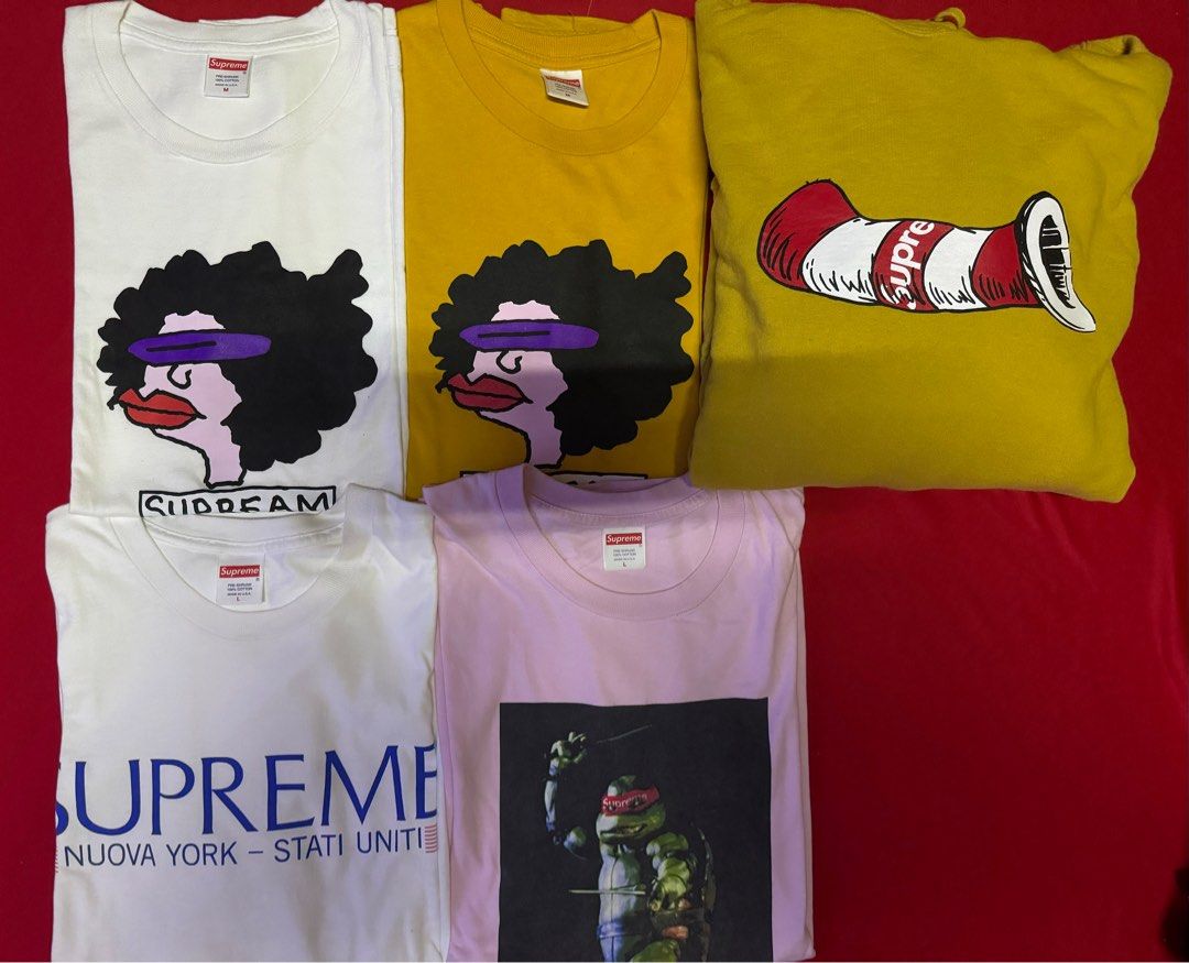 Supreme Combo Men s Fashion Tops Sets Tshirts Polo Shirts