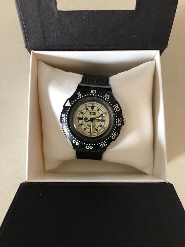 Swatch 200m water on sale resistant