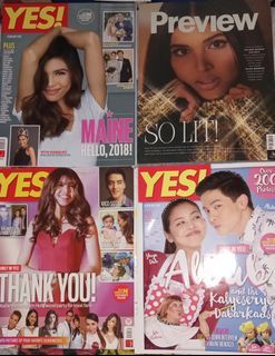 TAKE ALL MAINE MENDOZA MAGAZINES FOR ONLY 200 PESOS (PLUS 2 FREE MAGS)