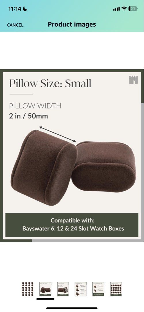 Watch best sale box pillows
