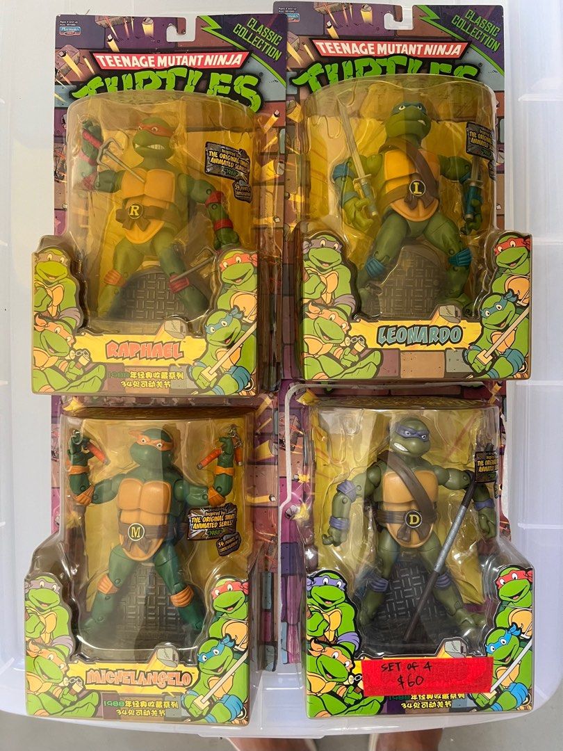 teenage mutant ninja turtles toys value