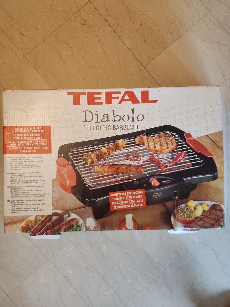 Tefal Brand Diablo Electric Grill, TV & Home Appliances, Kitchen