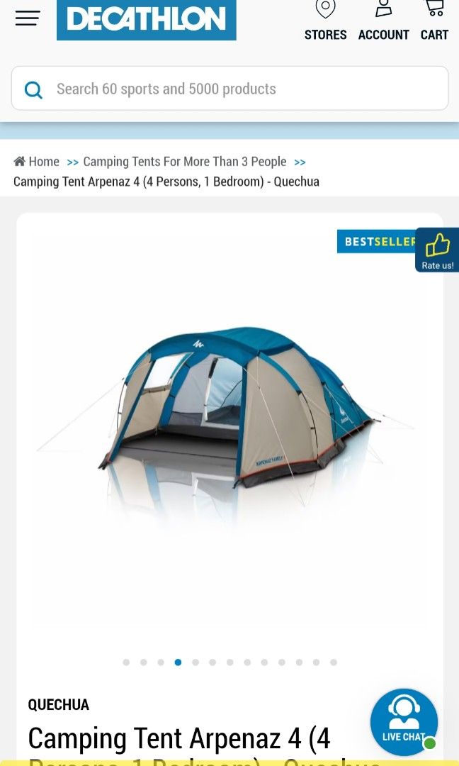 Arpenaz 4 best sale