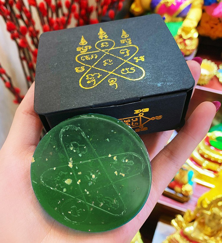 Thai Sak Yant Holy Soap for reverse fortune and charm, Hobbies & Toys