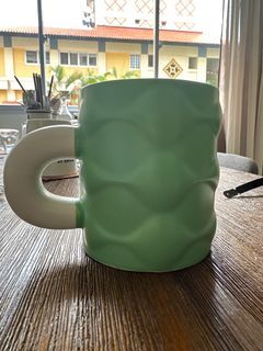The Green Party Ceramic Mug in Green