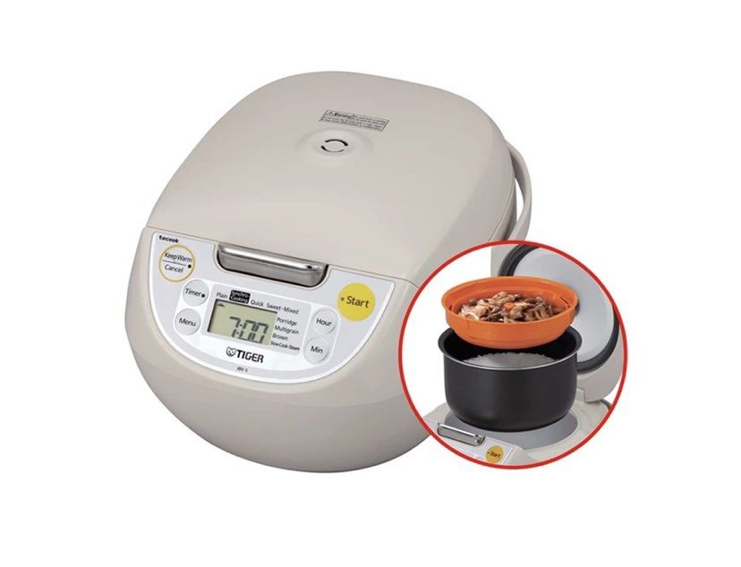 Tiger 1.0L 4-In-1 Tacook Function Rice Cooker (Made In Japan) JBV-S10S