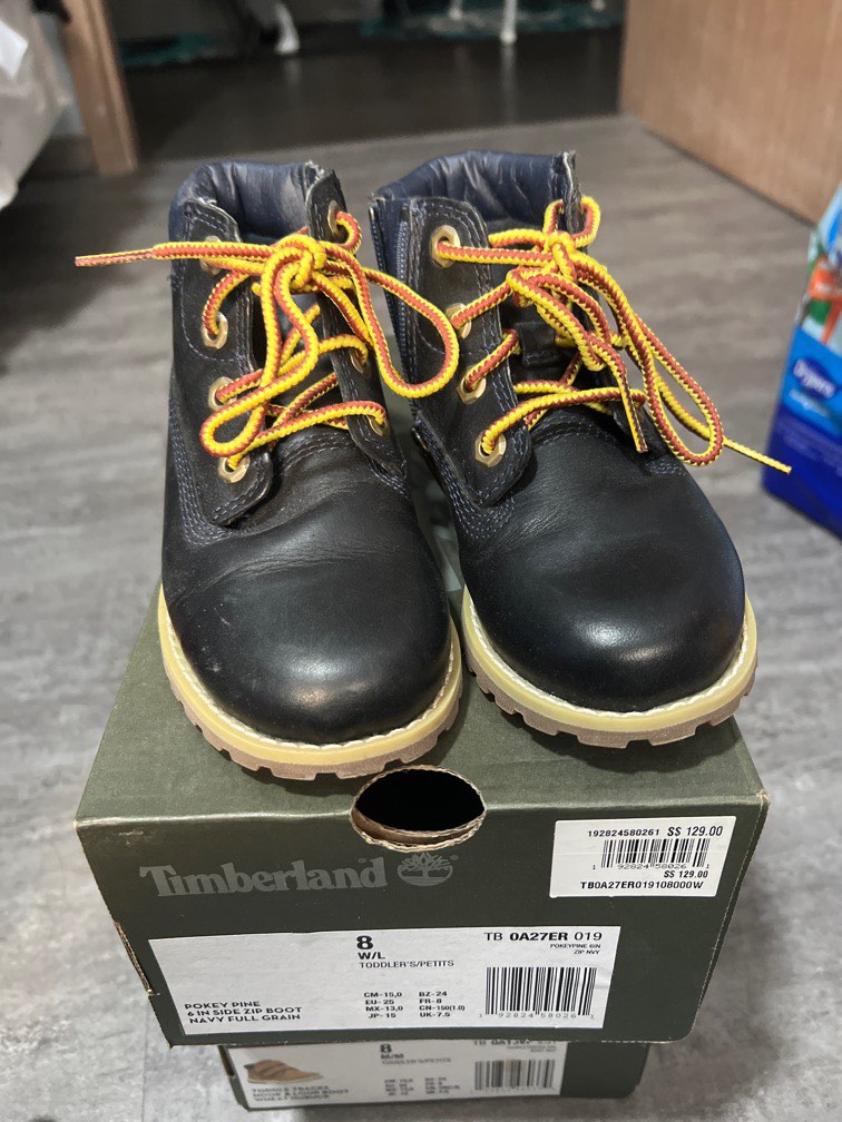 Timberland pokey pine clearance black