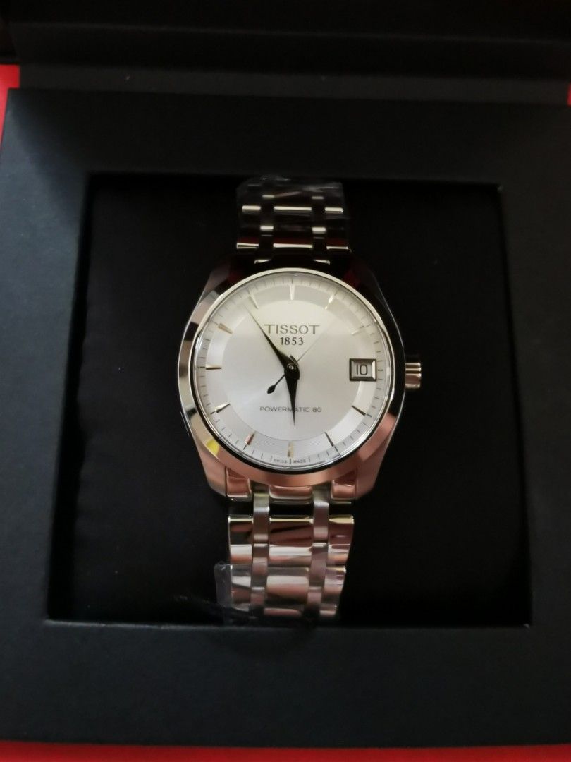 Tissot couturier powermatic hot sale 80 automatic ladies watch