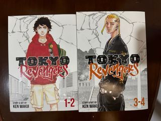 Set Tokyo Revengers Omnibus Volume 1-2 and 3-4