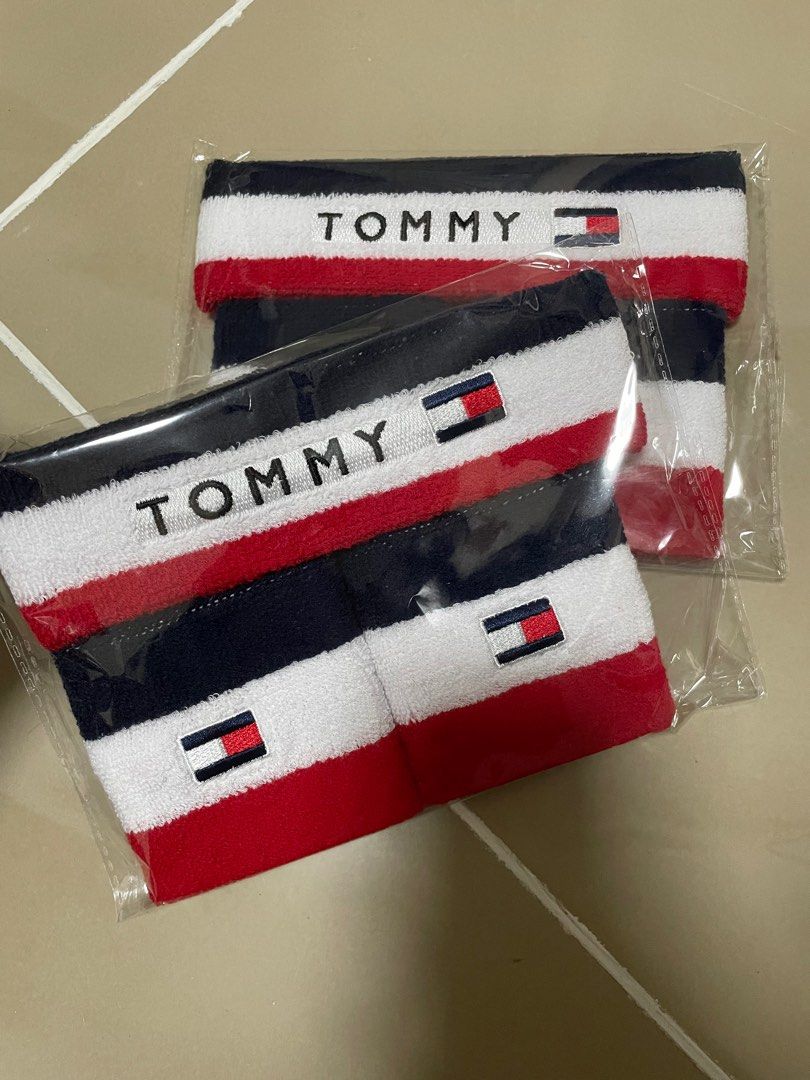tommy hilfiger headband wristband set Carousell