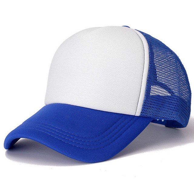 Topi / Cap Unisex Cap Casual Plain Mesh Baseball Cap Adjustable Snapback Hat  For Women Men Hip Hop Trucker Cap Streetwear Dad Hat, Men's Fashion,  Watches & Accessories, Cap & Hats on