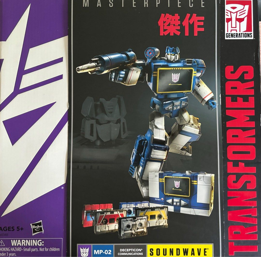 Mp 02 G1 Masterpiece Soundwave Transformers MP-02 SOUNDWAVE