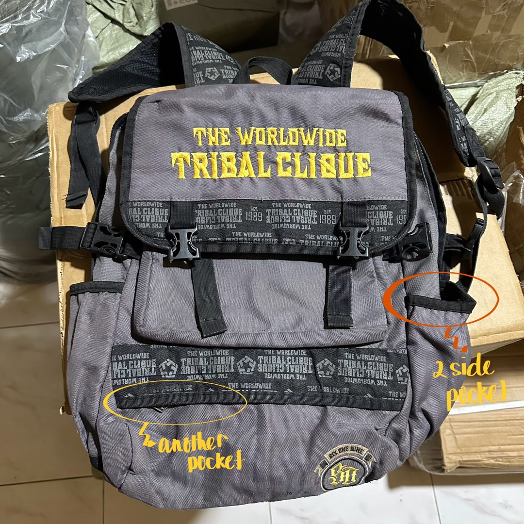 Tribal Utility Bagpack, Men's Fashion, Bags, Backpacks on Carousell