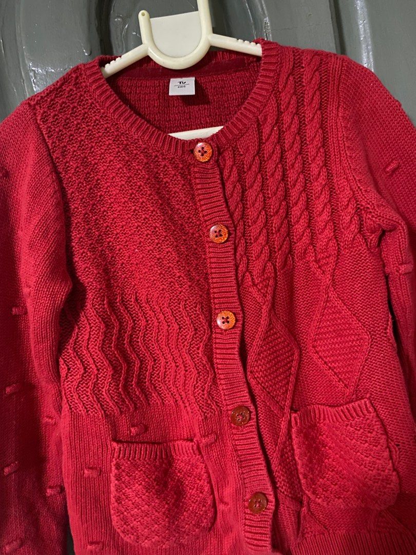 Tu deals red cardigan