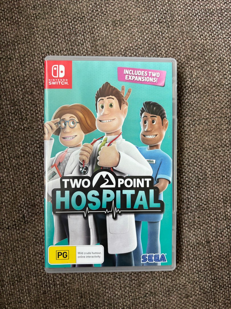 Two Point Hospital Switch Nintendo Game, Video Gaming, Video Games