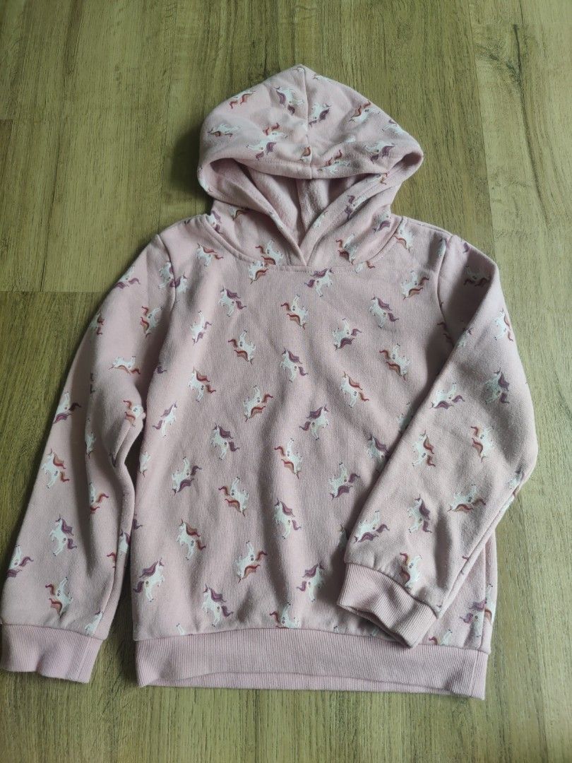 Unicorn fleece hoodie for girls Babies Kids Babies Kids