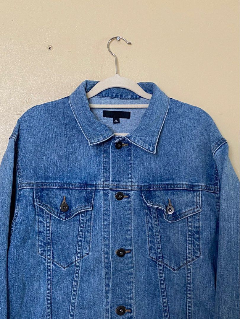 Jacket jeans uniqlo new arrivals