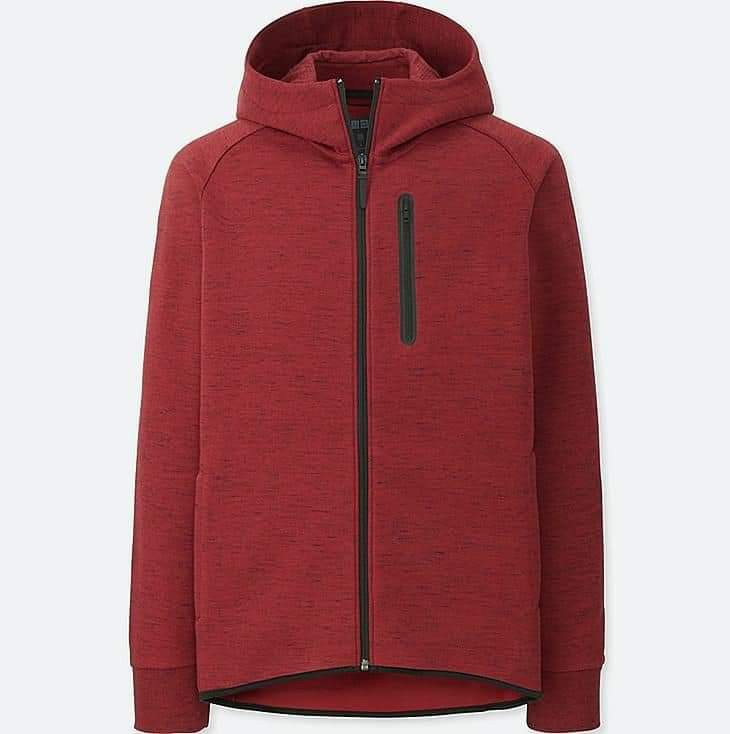 UNIQLO Dry Stretch Sweat Full-Zip Hoodie