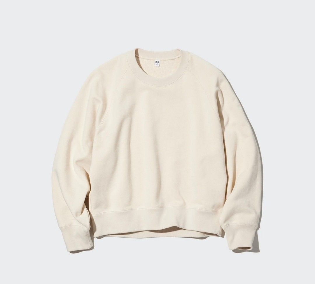 White full sleeve best sale sweatshirt