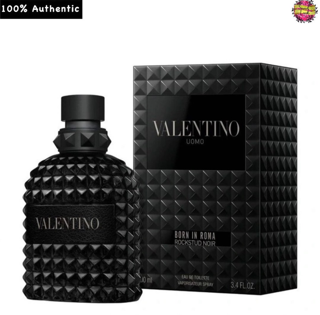 Valentino Uomo Born In Roma Rockstud Noir EDT 100ml for Men, Beauty ...